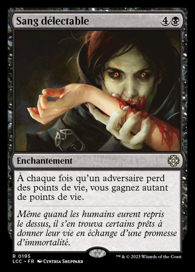 Sang délectable