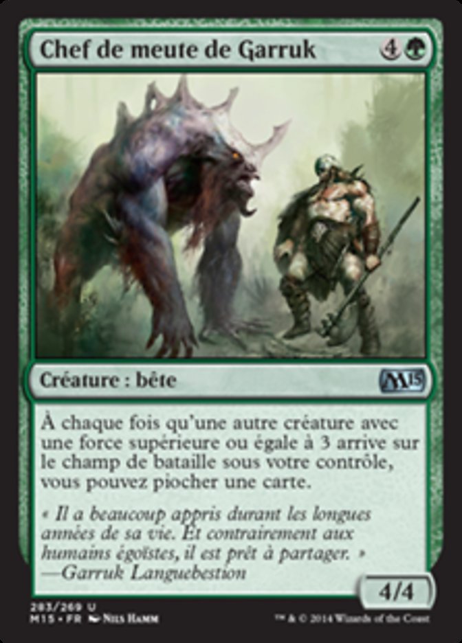 Chef de meute de Garruk
