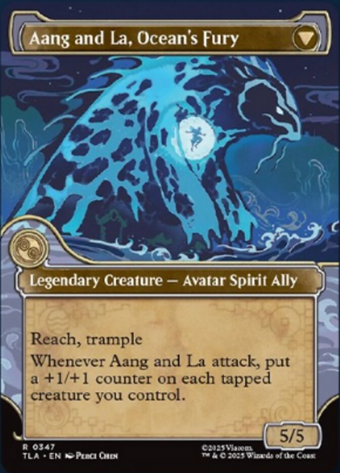 Aang, Swift Savior // Aang and La, Ocean's Fury