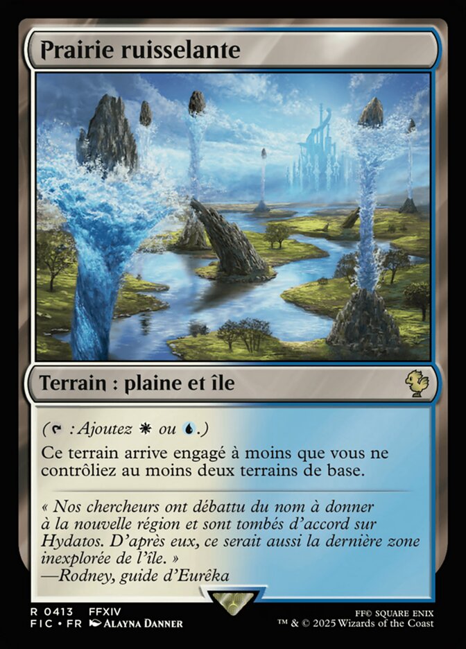 Prairie ruisselante