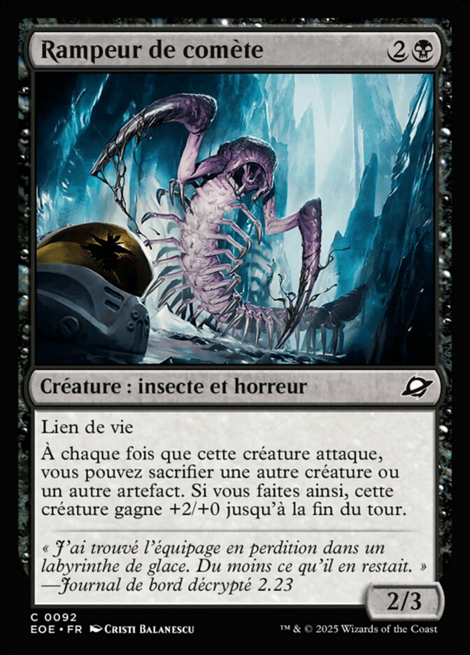 Rampeur de comète