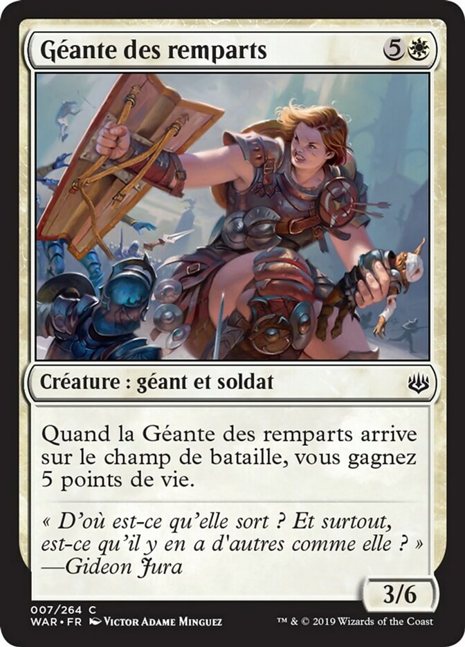 Géante des remparts