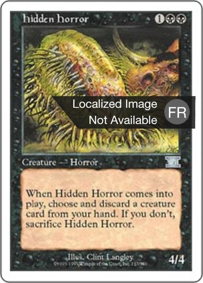 Horreur cachée