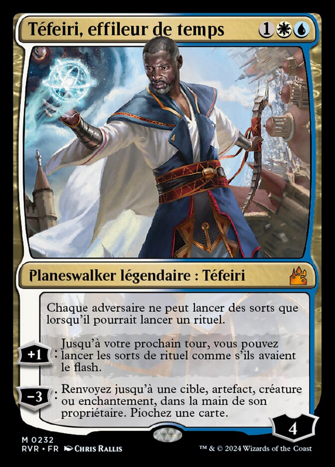 Téfeiri, effileur de temps