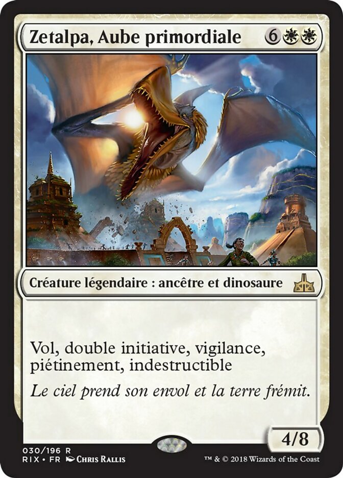 Zetalpa, Aube primordiale
