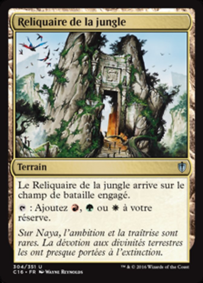 Reliquaire de la jungle