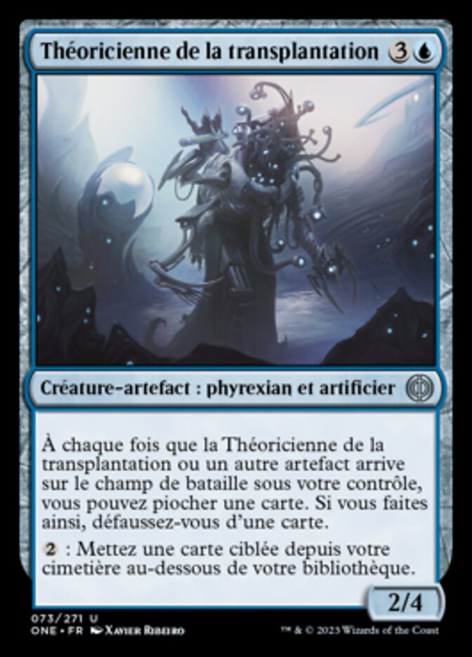 Théoricienne de la transplantation