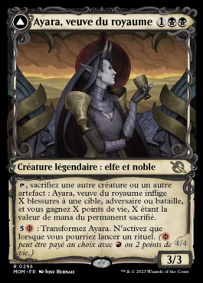 Ayara, veuve du royaume