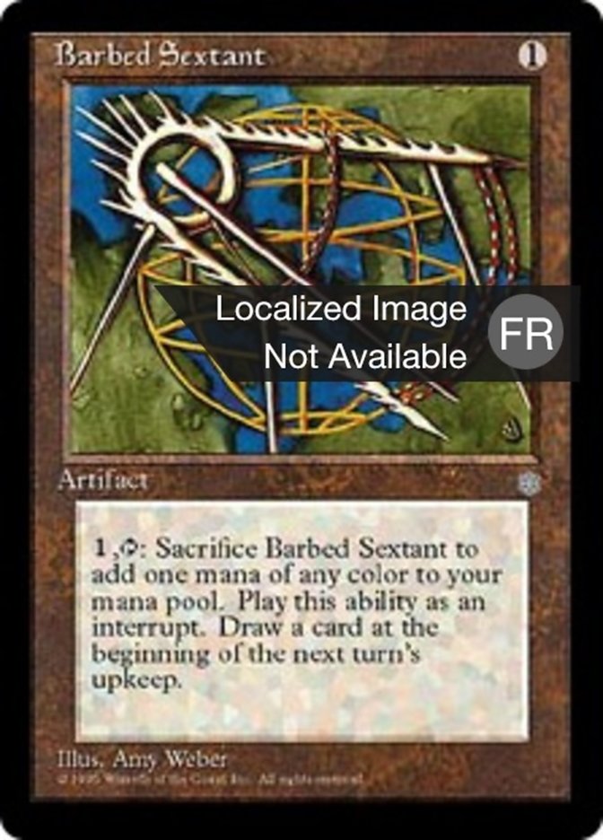 Sextant barbelé