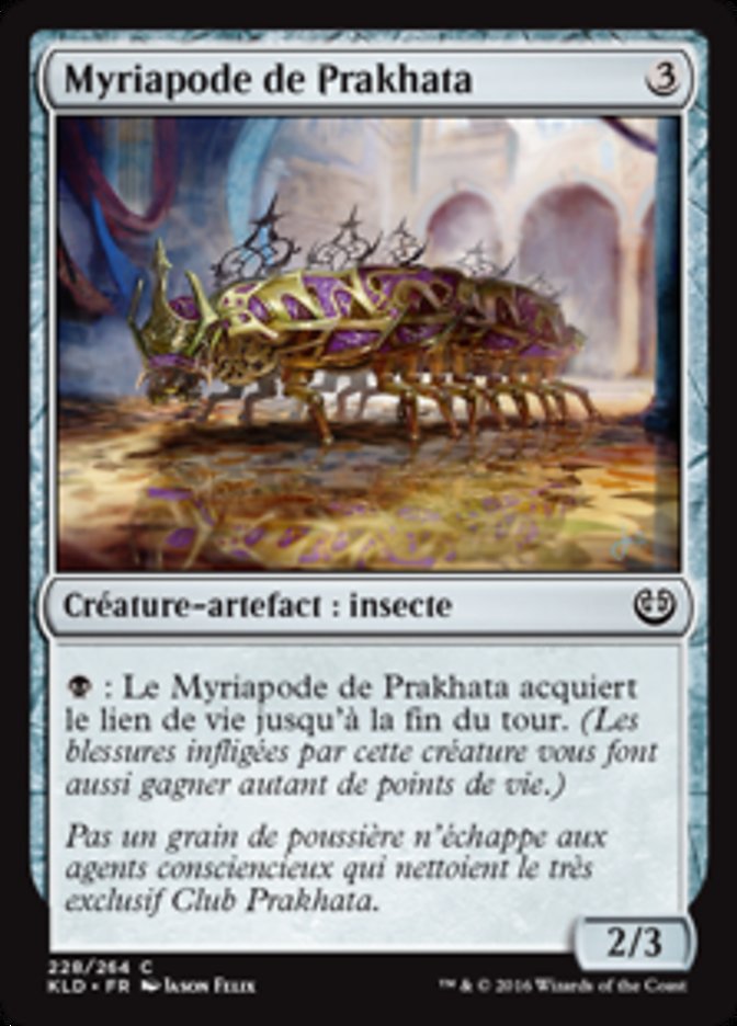 Myriapode de Prakhata