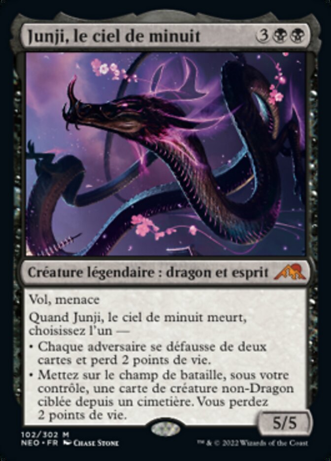 Junji, le ciel de minuit