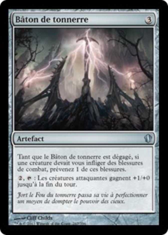 Bâton de tonnerre