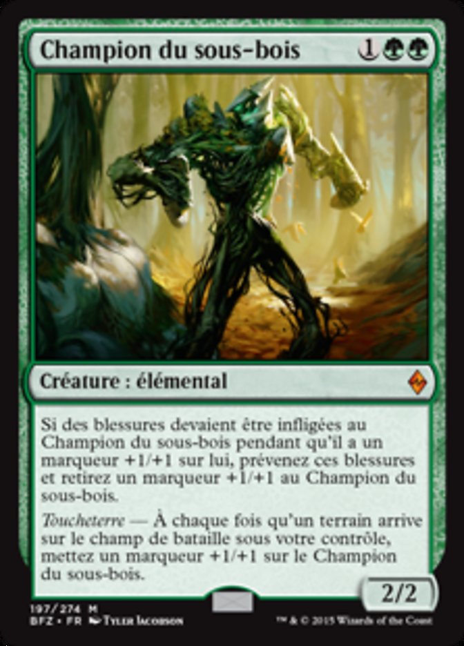 Champion du sous-bois