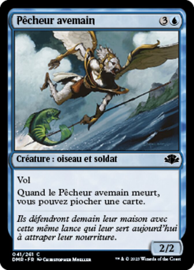 Pêcheur avemain