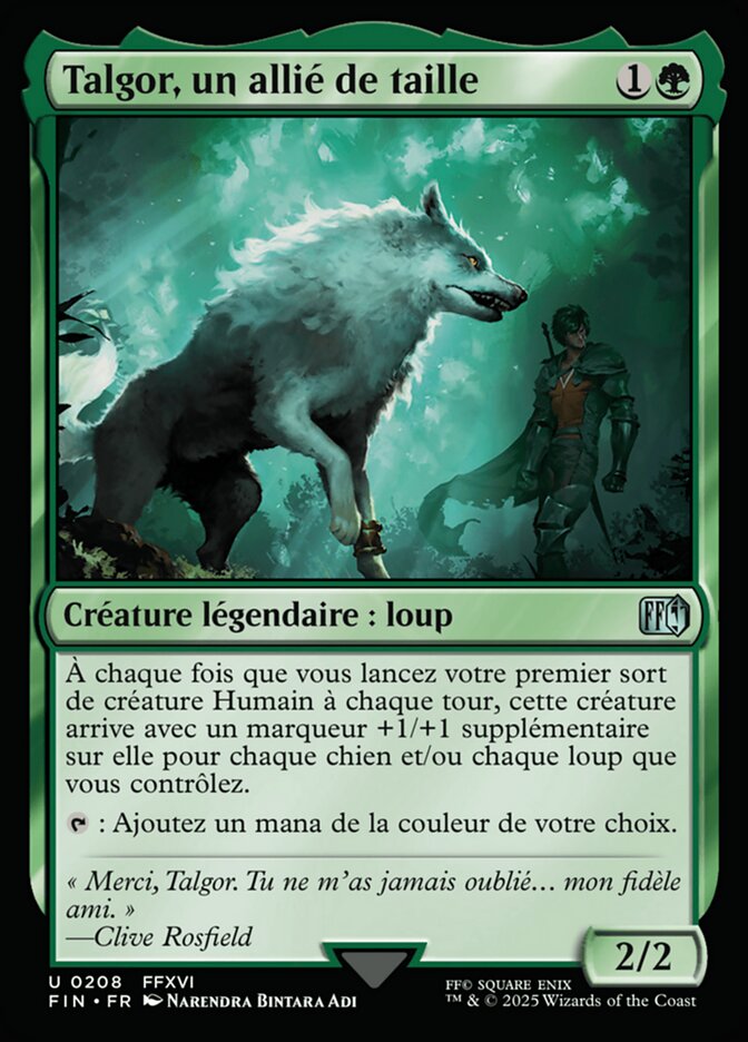 Talgor, un allié de taille