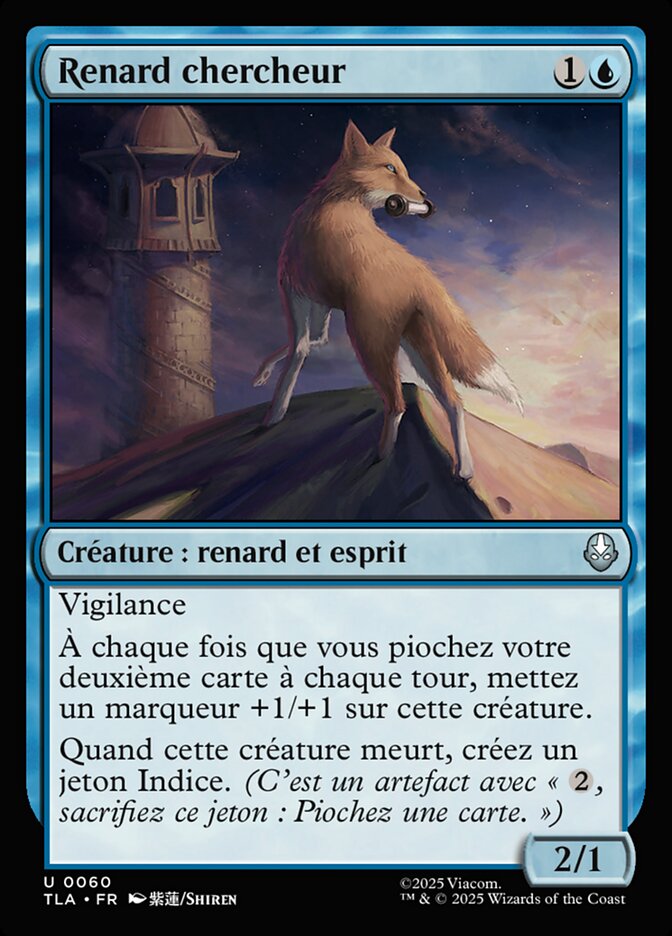 Renard chercheur