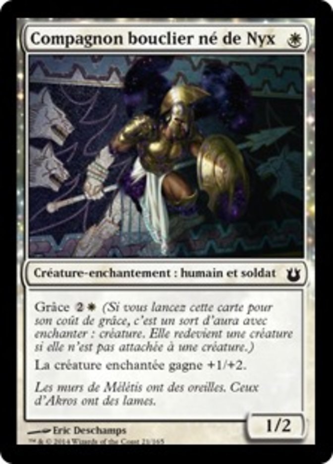 Compagnon bouclier né de Nyx