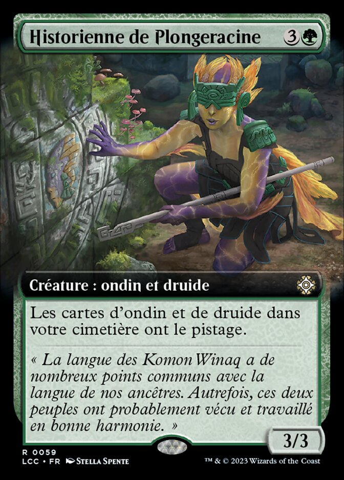 Historienne de Plongeracine