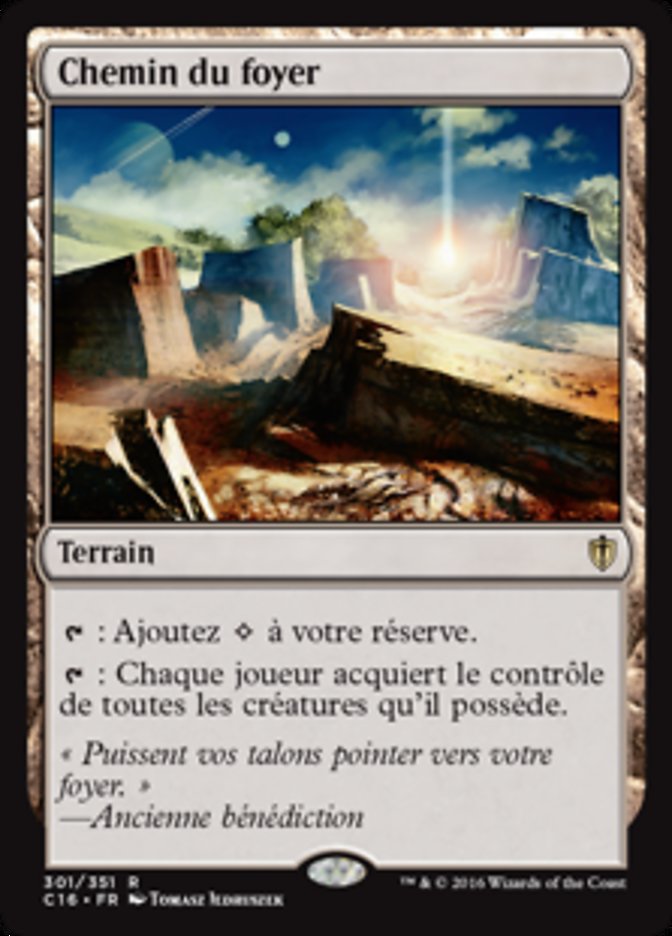 Chemin du foyer