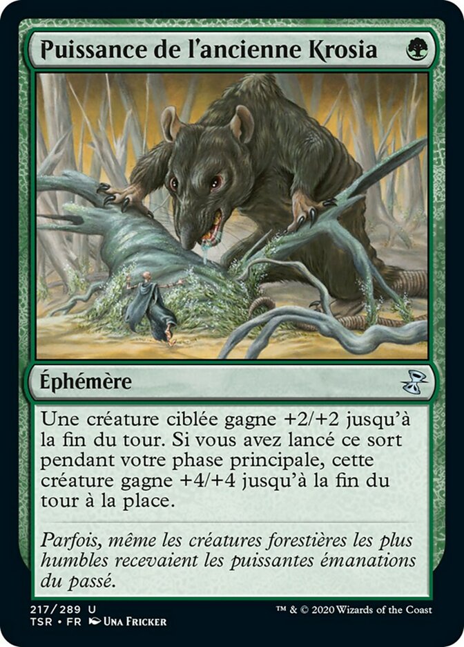 Puissance de l'ancienne Krosia