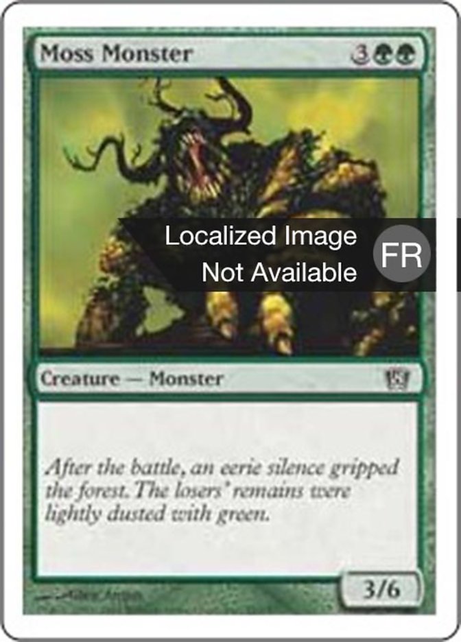 Monstre de mousse