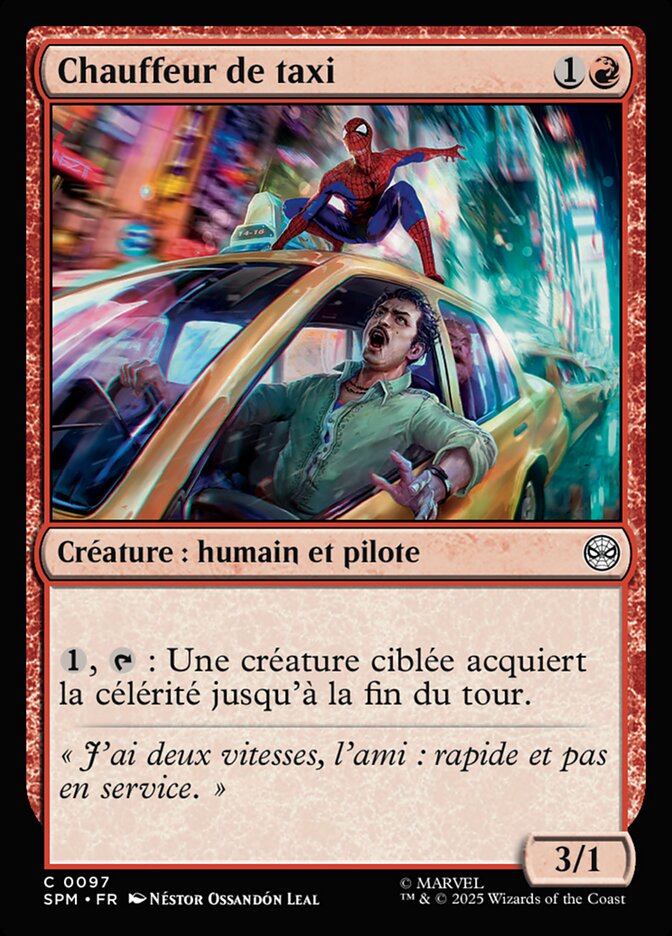 Chauffeur de taxi