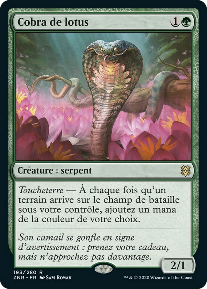 Cobra de lotus