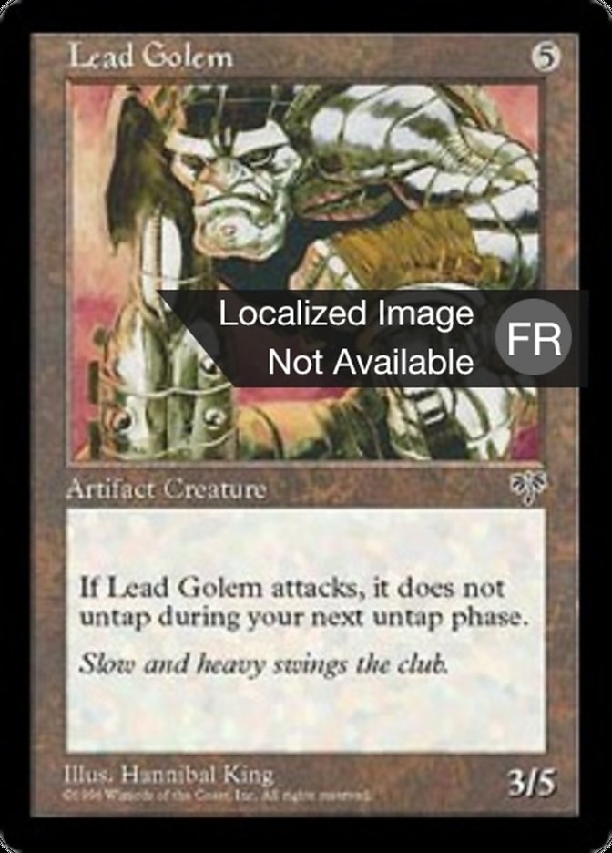 Golem de plomb