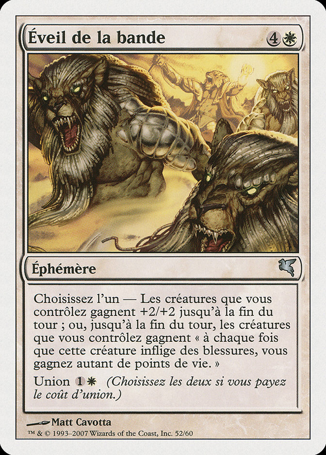 Éveil de la bande