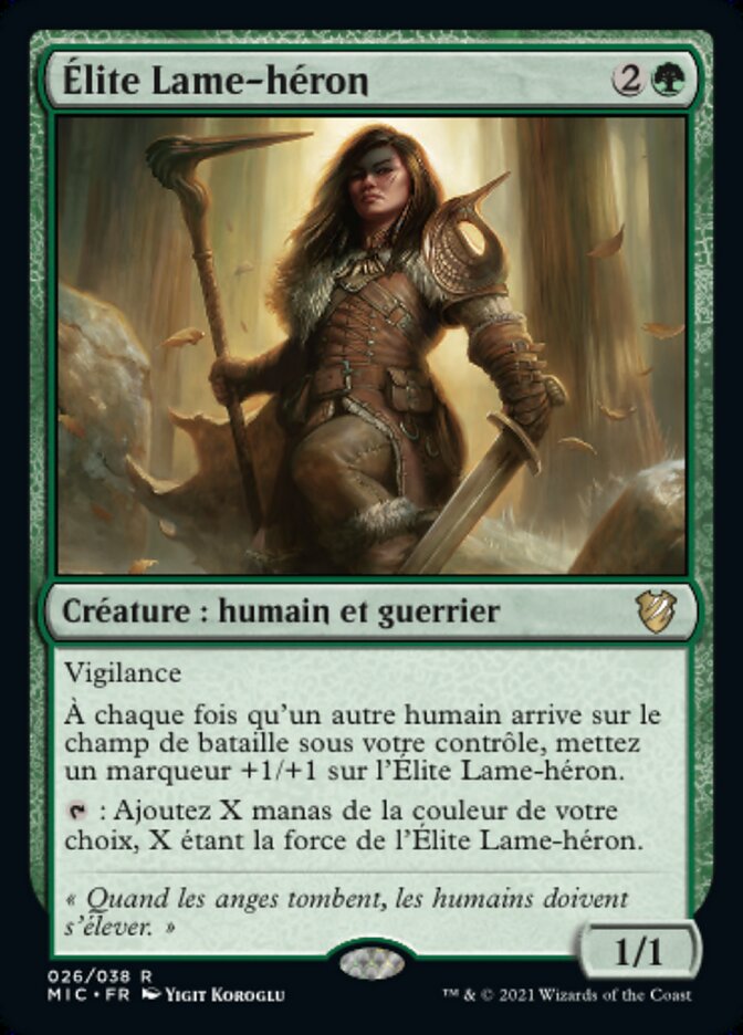 Élite Lame-héron