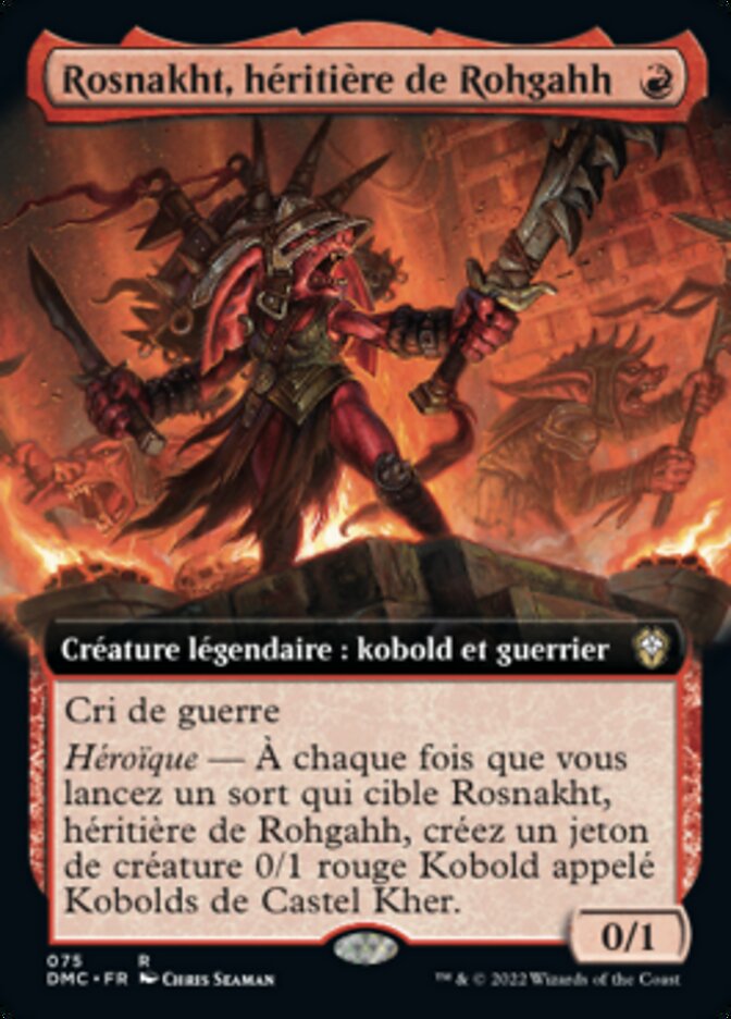 Rosnakht, héritière de Rohgahh