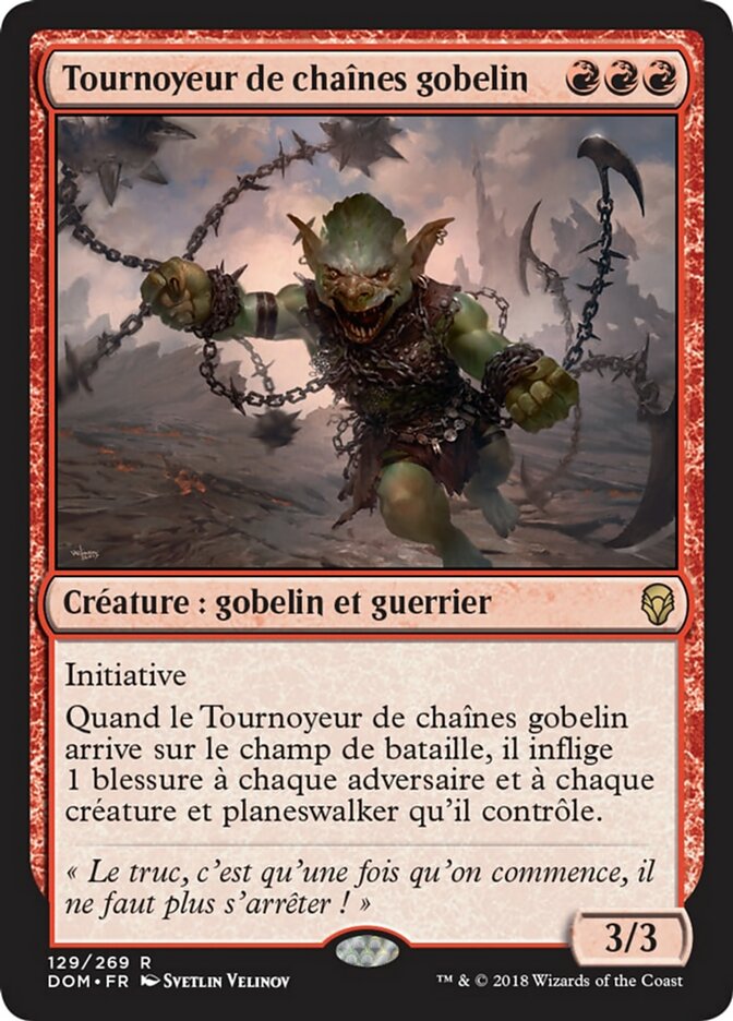 Tournoyeur de chaînes gobelin
