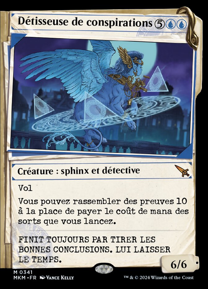 Détisseuse de conspirations