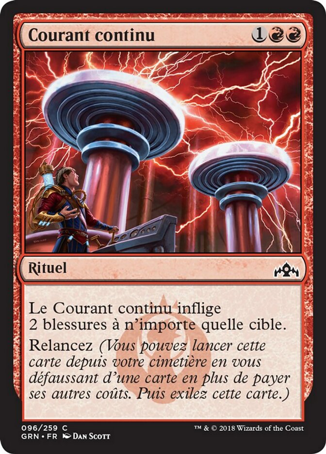 Courant continu