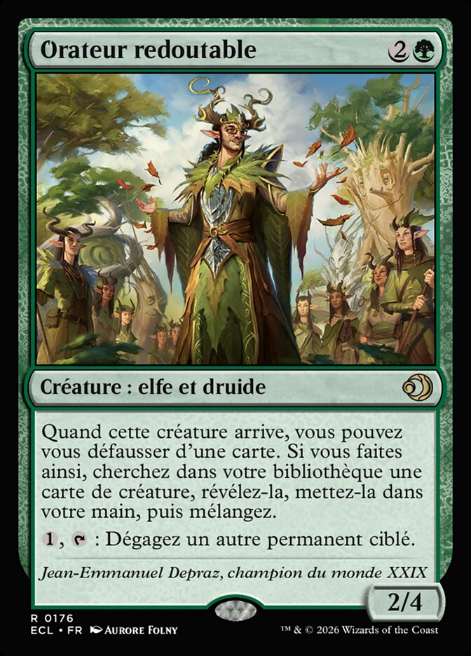 Orateur redoutable
