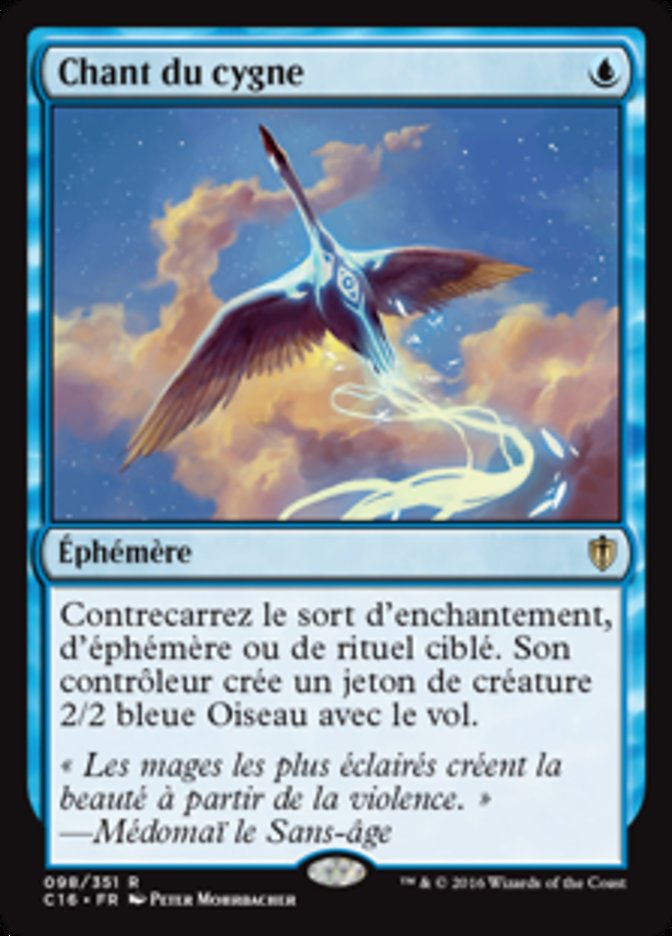 Chant du cygne
