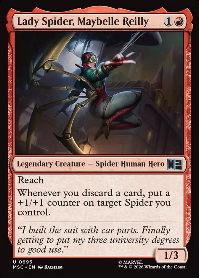 Lady Spider, Maybelle Reilly