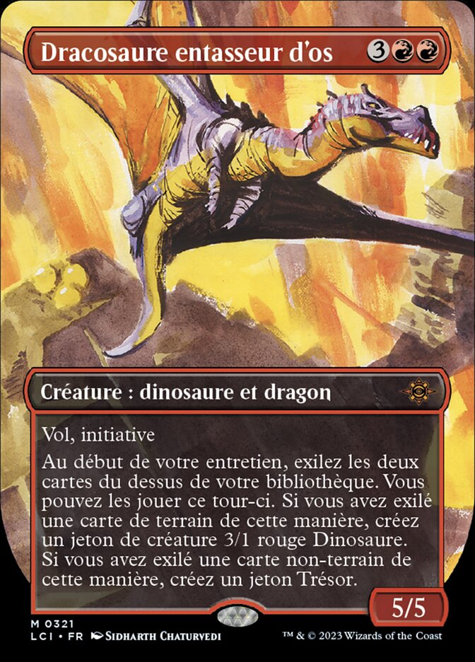 Dracosaure entasseur d'os
