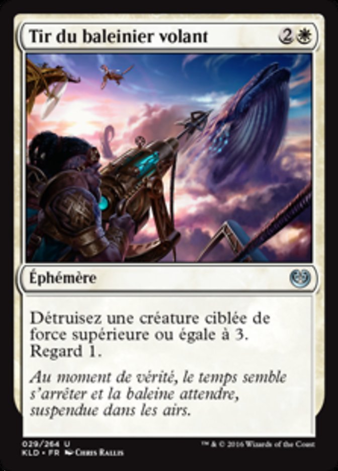 Tir du baleinier volant