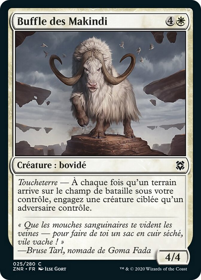 Buffle des Makindi