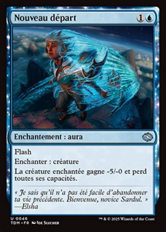 Nouveau départ