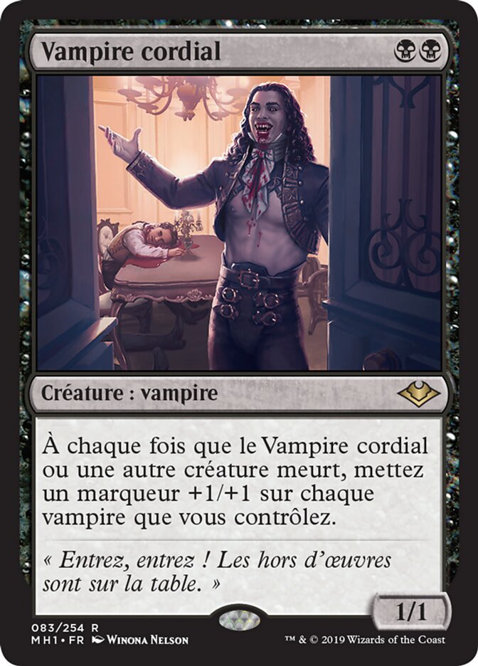 Vampire cordial