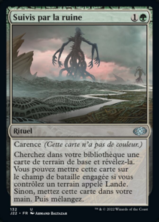 Suivis par la ruine