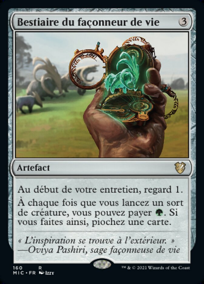 Bestiaire du façonneur de vie