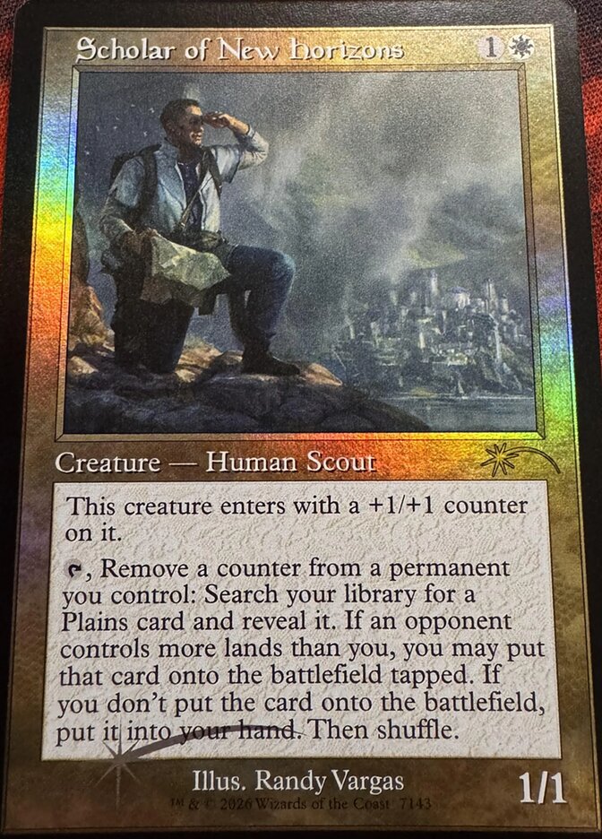 Scholar of New Horizons