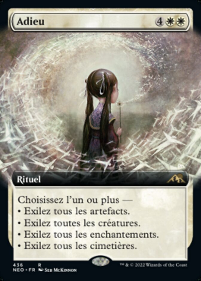 Adieu