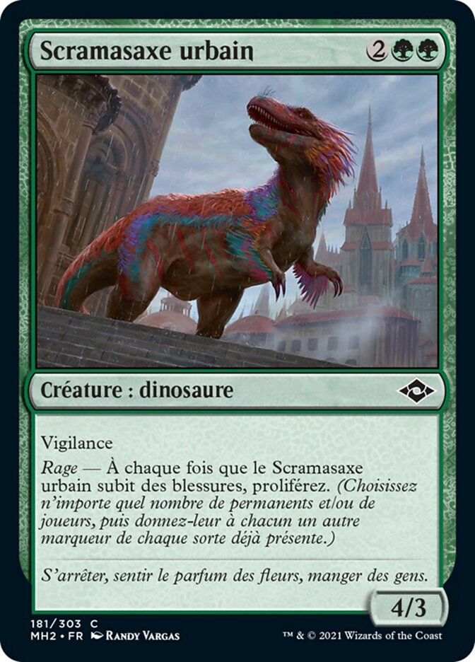 Scramasaxe urbain