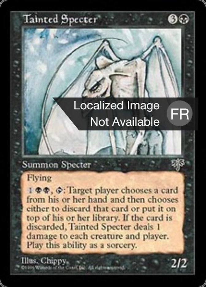 Spectre souillé