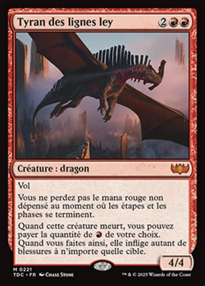 Tyran des lignes ley