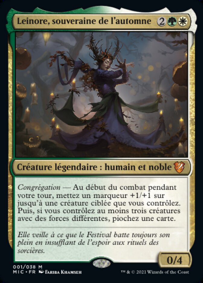 Leinore, souveraine de l'automne